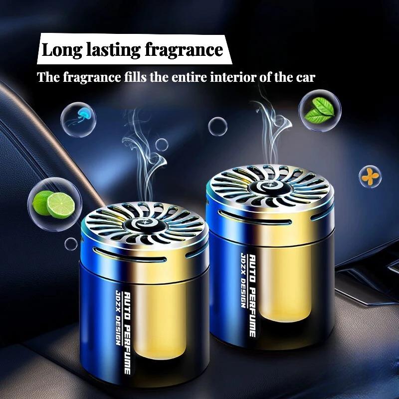 Car Solid Air Freshener Auto Perfume, Long-Lasting Interior Fragrance, Odor Eliminator Car Scent Diffuser for Dashboard & Cup Holder