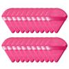 10/20Pcs Triangle Velvet Powder Puff Pizza Flours Mini Face Makeup Sponge Cosmetics Washable Lightweight Makeup Tool