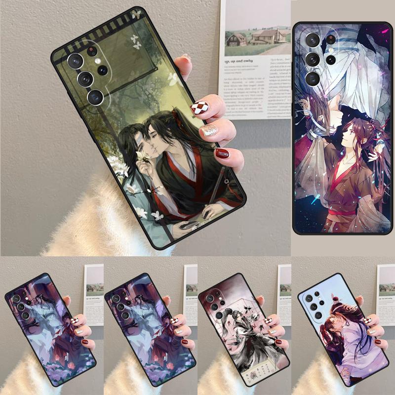 Mo Dao Zu Shi Silicone Phone Case For Samsung Galaxy note 10 pro S26 S25 S24 S23 S22 S21 Plus S25Ultra Capa Cover