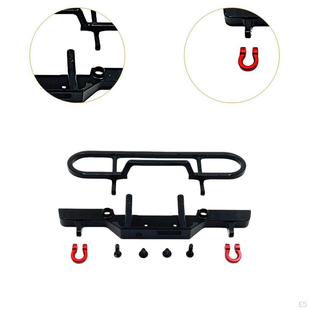 Bar for 1/24 Scale RC Accessories,Lightweight,Easy to Install,Sturdy,Repair Upgrade Replacement