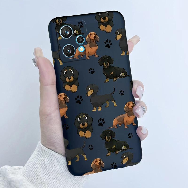 For Realme 9 Pro Plus Phone Case RMX3392 RMX3393 Flower Girl Design Soft Silicone TPU Back Housing For Realme9 4G RMX3521 Covers