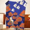 Artist V-Virginie C-Cognet Throw Flannel Throw Blanket, Lightweight Cozy, Durable Washable Cute Cool