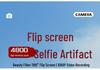 4K Digital Camera with Flip Screen for Selfies, 9600W HD High Pixel Quality
