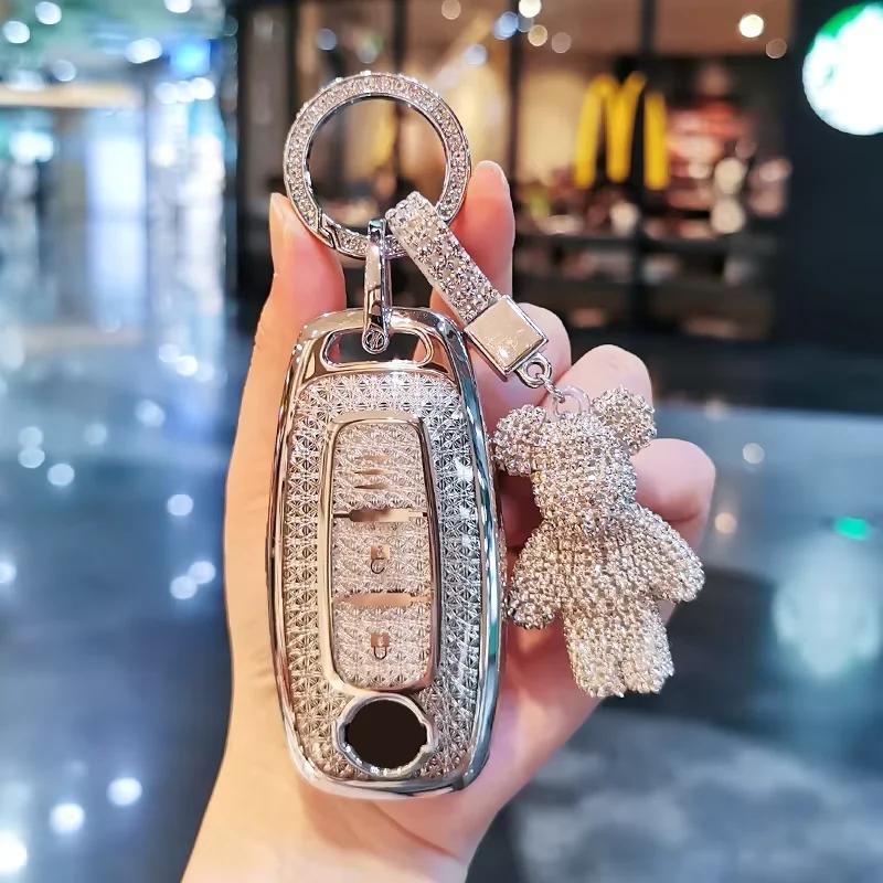 Suitable For Nissan Tea Keycase Sylphy Qashiqai X-Trail Kicks Ariya Pathfinder 22/23 Keycover Key Shell Keychain