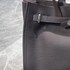 26 New Leather Women's Bag Top Layer Cowhide Revised Casual Tote Bag Hand-to-hand Shoulder Cross-body Bag Cross-border Wholesale