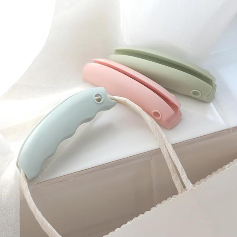Ergonomic Silicone Grocery Bag Handle Anti-slip Comfort Grip for Heavy Shopping Bags Portable Labor-saving Handle Carrier Tools