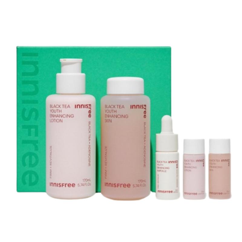 Innisfree Black Tea Youth Enhancing Skincare Set 382ml
