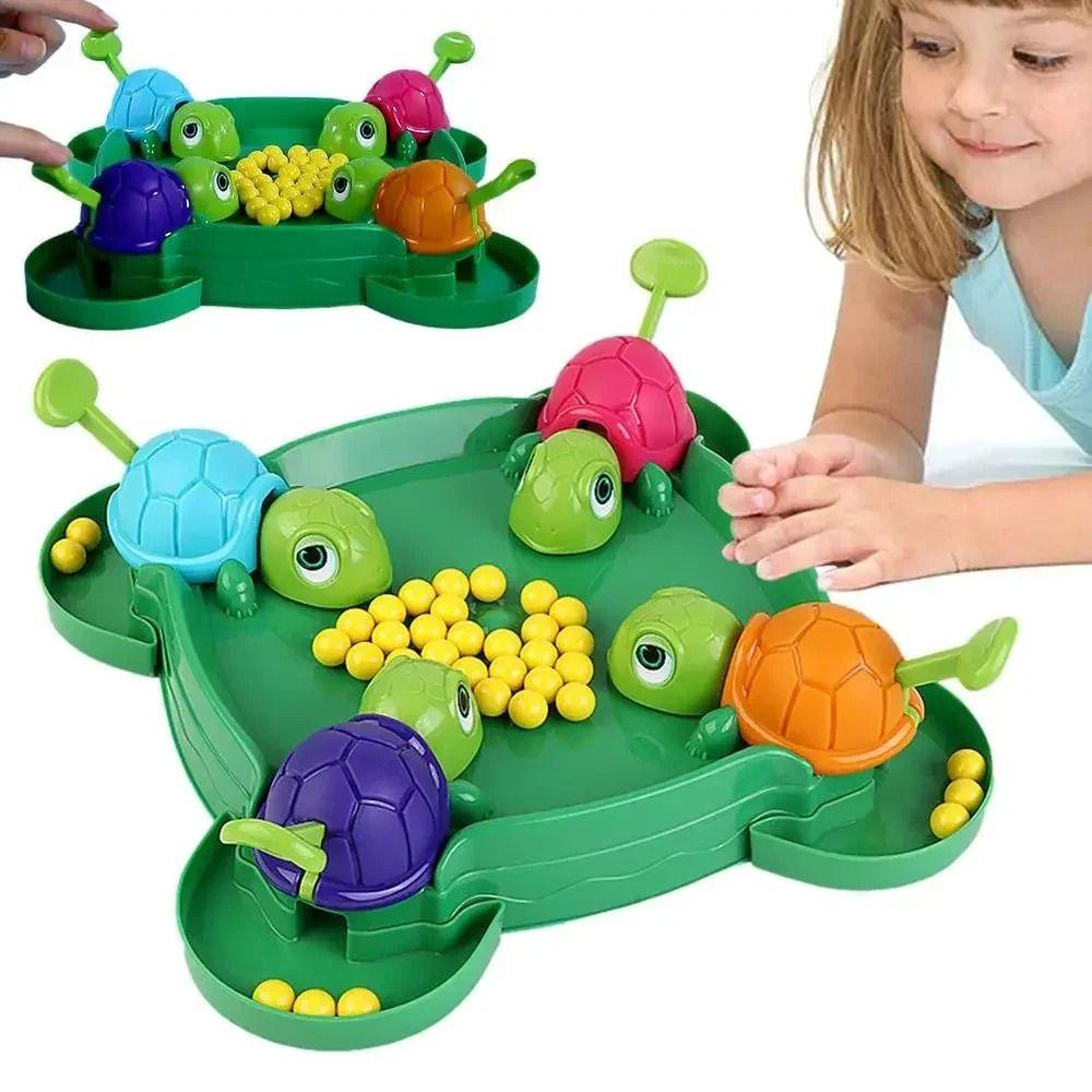 Tabletop Game Turtles Eat Beans Board Game Puzzle Game Interactive Toys  Christmas Birthday Gift