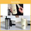 Cute Cat 500ml Insulated Travel Mug With Leakproof Lid For Office And Outdoor Use