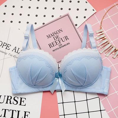 Sujetadores Push Up para Niñas Sólido Tirantes Acolchado Ropa Interior Moda Sexy Sujetadores para Mujeres
