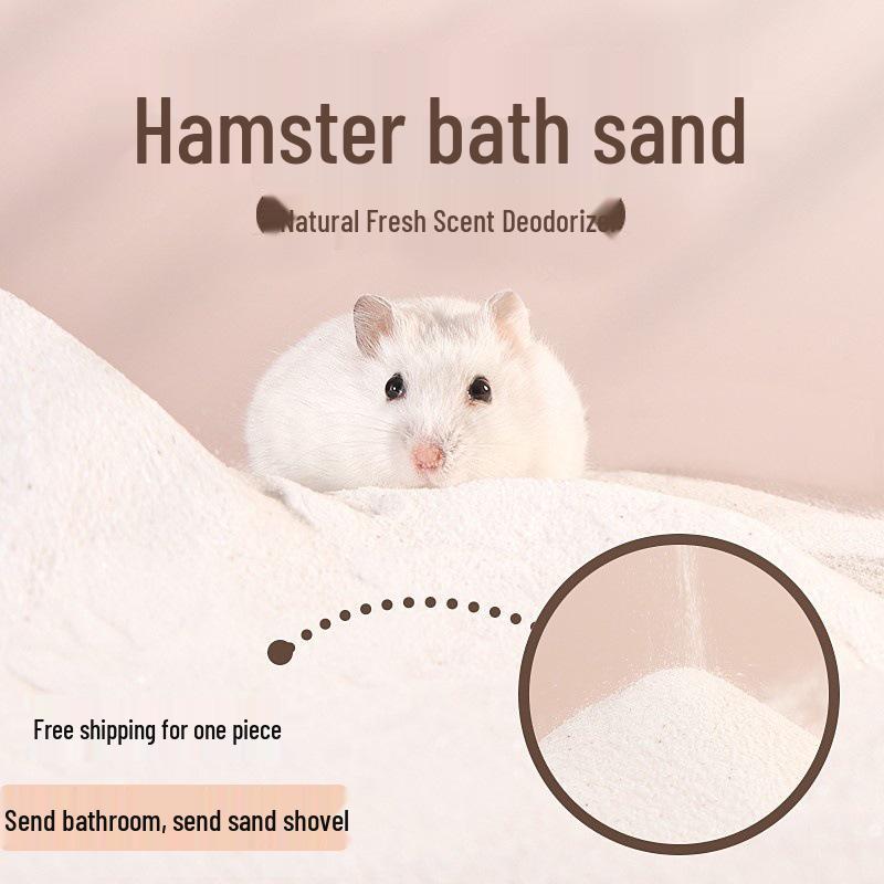 Hamster Bath & Urine Sand with Shovel Set - Free Shipping