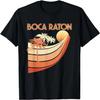 Boca Raton Retro Graphics 80s Style Fashion Apparel T-Shirt