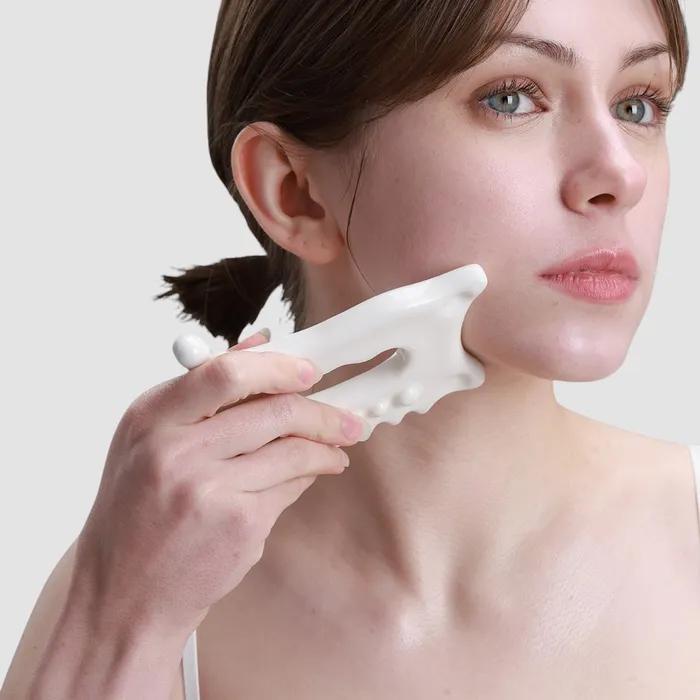 Pearl Care Ceramic Gua Sha Massager