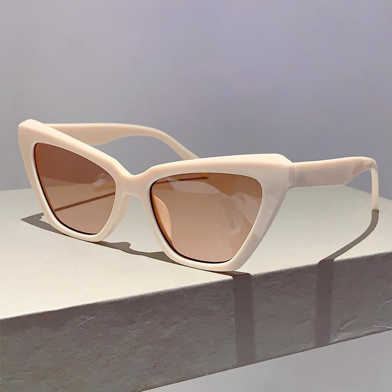Big Frame Vintage Cat Eye Sunglasses Women For Men Luxury Brand Designer Sun Glasses Popular Outdoor Punk Sexy Lady Shades Uv400