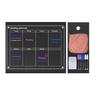 Magnetic Acrylic Dry Erase Monthly & Weekly Calendar Planner for Fridge