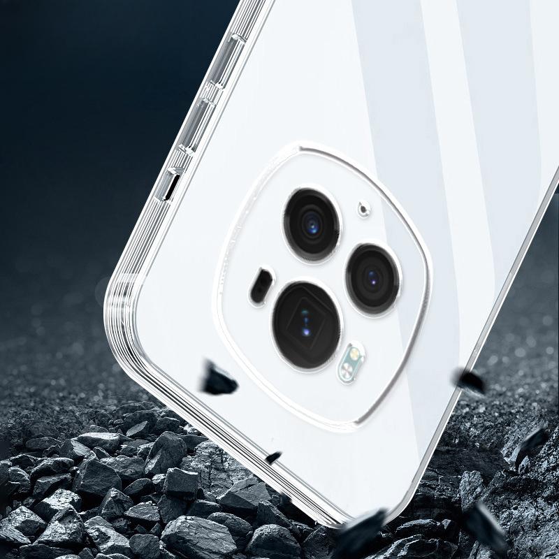 Suitable for Honor Magic6pro Mobile Phone Case Magic5 Transparent Magic4 Silicone Magic7 Protective Case