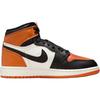 Air Jordan 1 Retro High OG PS Shattered Backboard 2025 Kids Sneakers Orange Black Sail FD1412-008