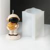 Space Man Figurine Silicone Candle Molds for Epoxy Resin Astronaut Silicone Candle Molds for Candle Home Decoration