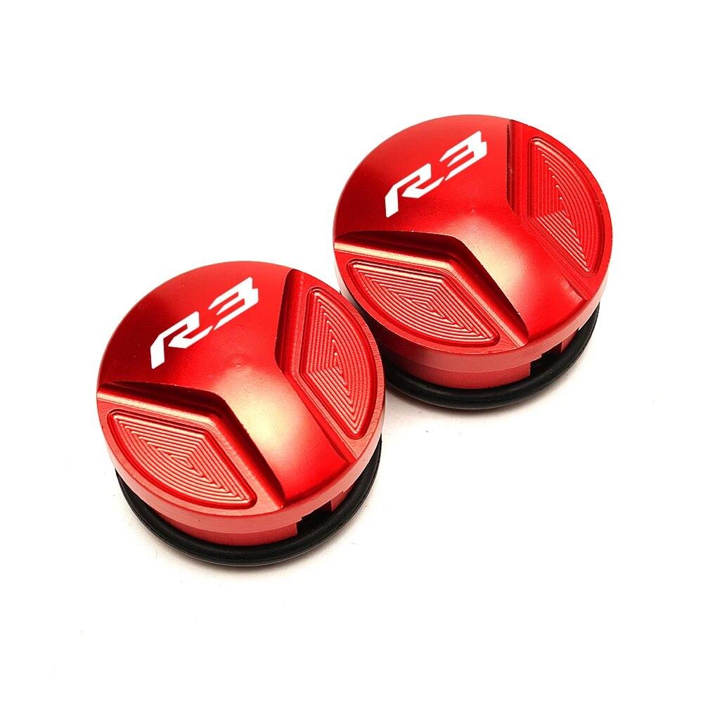 CNC Aluminum Motorcycle Frame Hole Cover Protective Cap For Yamaha Yzf R3 MT03 MT-03 2018    2022 2023