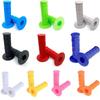 Universal Motorcycle Grips Non Slip Rubber Handle Bar End Grip 7/8" 22mm 24mm Left&Right Motorcycle Handlebar Grip for Motorbike