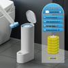High-Capacity Disposable Toilet Brush for Home Bathroom Cleaning