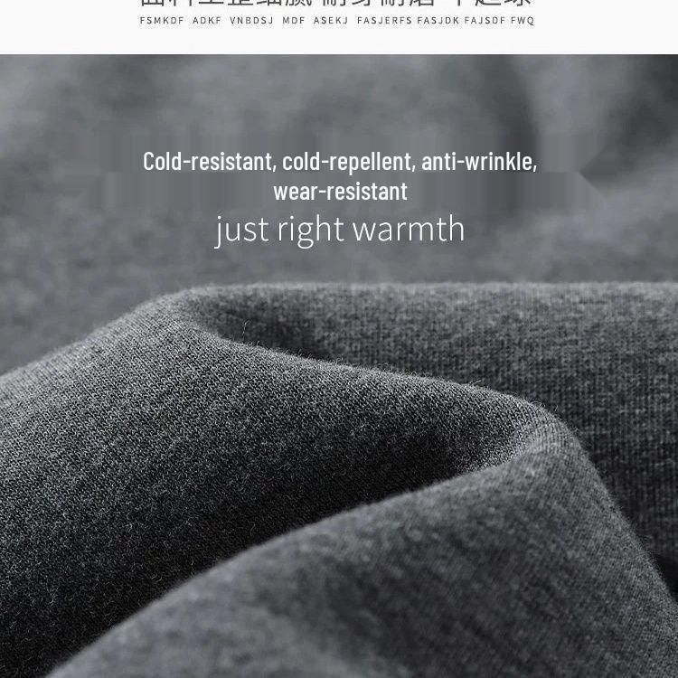 Lambswool Velvet-Lined Winter Joggers - Thick, Loose-Fit Casual Sweatpants for Autumn/Winter