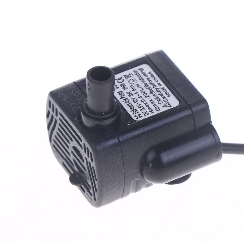1 Piece Dc12V 3W Hydroponic Cooling Circulating Aquarium Pet Drinking Water Silent Brushless Submersible Pump Mini Water Pump