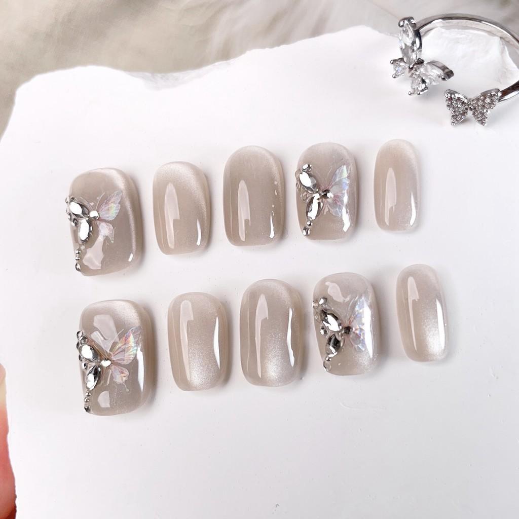 

Handmade Wearing Boutique Nail Shangchunshan Trendy Whitening Detachable And M