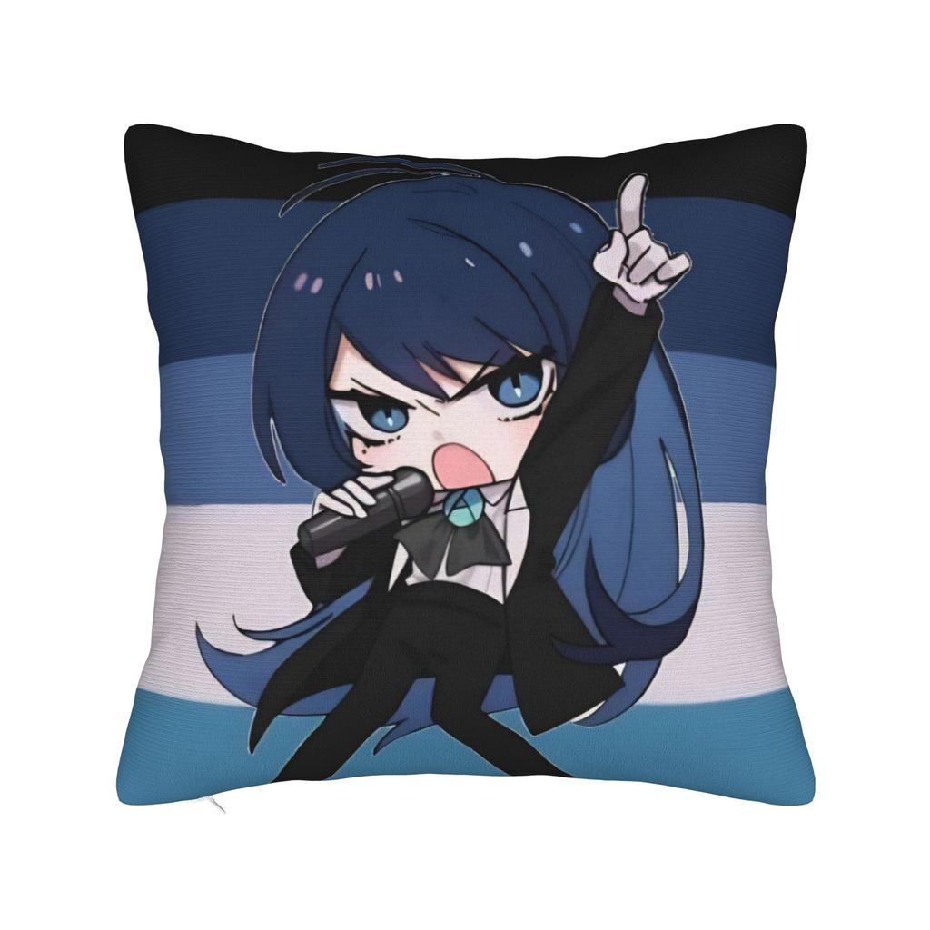 Ado Hibana World Tour Pillowcase Polyester Cushion Cover Decoration Anime Music Throw Pillow Case Cover Bedroom Zipper 40*40cm