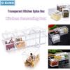 Four-in-One Crystal Clear Seasoning Box Set with Spoon