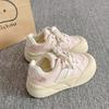 Dopamine Platform Bread Shoes Women's Summer New Breathable Little White Shoes Niche Versatile Sports Board Shoes