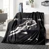 Shakira Poster Print Flannel Blanket High Quality Warm Comfortable Cover for All Seasons Perfect for Gifts Home Decor