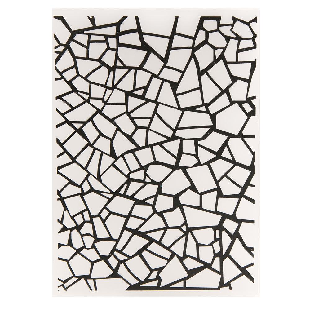 Grid Net Plastic Embossing Folders Template Dies Stencil Bubbles Spot Room Wall Fern Leaf Flower Frame