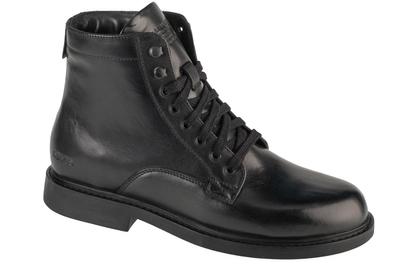 Amos, Mens Black Lace-up Shoes