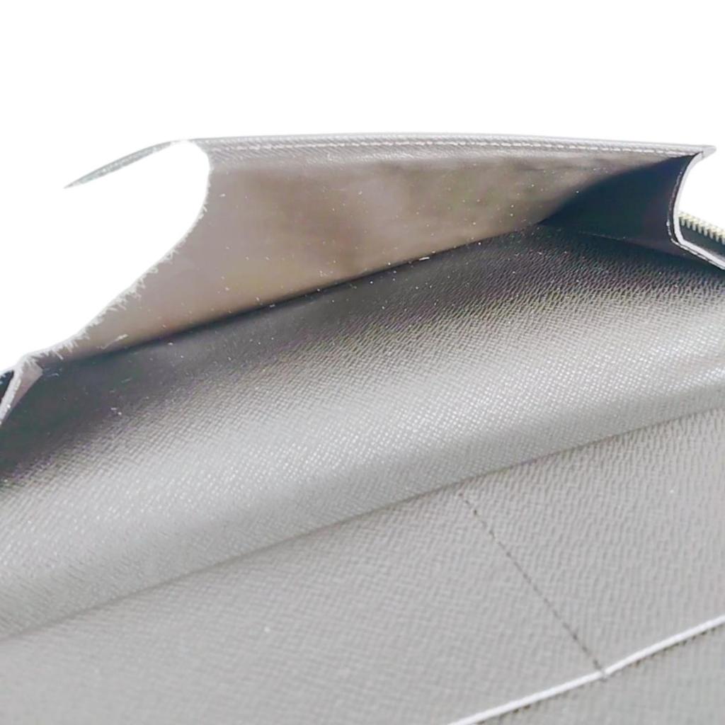 LOUIS VUITTON Damier Vertical Long Wallet purse Damier canvas unisex N61207 Used