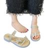 Roman sandals women's summer 2025 explosion fairy style temperament French style with skirt slippers women wear beach shoes