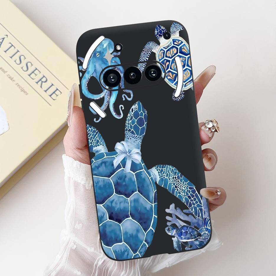 Per Custodia Nothing Phone 3A A059 Copertura Lussuosa Verniciata Candy Custodia Morbida in Silicone Per Nothing Phone 3A Pro A059P Phone3A Custodie