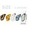 5Pcs Cartoon Magnetic Bookmarks Butterfly Magnetic Bookmarks Book Page Holder Clip For Book Lover Student Children Adult