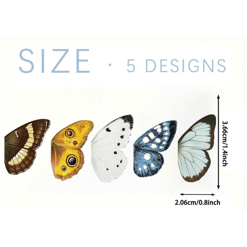 5Pcs Cartoon Magnetic Bookmarks Butterfly Magnetic Bookmarks Book Page Holder Clip For Book Lover Student Children Adult