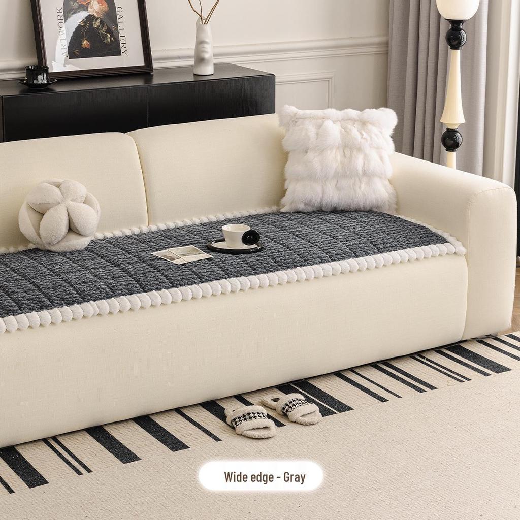 2026 Plush Anti-Slip Sofa Seat Cushion for Autumn/Winter Comfort