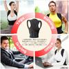 SHINIQLORA Posture Corrector & Lumbar Support Belt, Back Straightener Corset for Women & Men, Breathable Waist Cincher (Pink / XL)