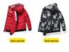 Adidas Youth Cold-Resistant Zippered Jacket - Thick, Warm, and Casual for Autumn and Winter
