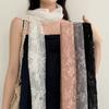 Long Women's Lace Scarf Korean Version Female Headscarf Versatile Sunscreen Shawl
