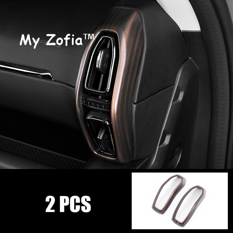 For GWM HAVAL H7 2025 2026 Car ABS Peach Wood Grain Gear Shift Box Panel Cover Case Trim Frame Stickers Decoration Accessories