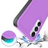 Armored Case for Samsung Galaxy A05s 4G, Dual Shockproof, Purple