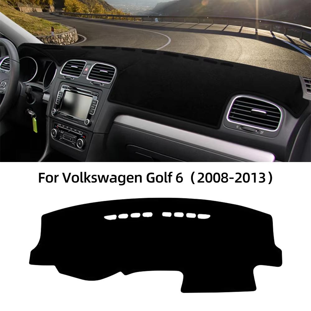 Dashboard Cover Pad for Golf Mk6 2008-2013 Sunshade Protector Anti-UV Dash Mat Non-Slip Interior Panel