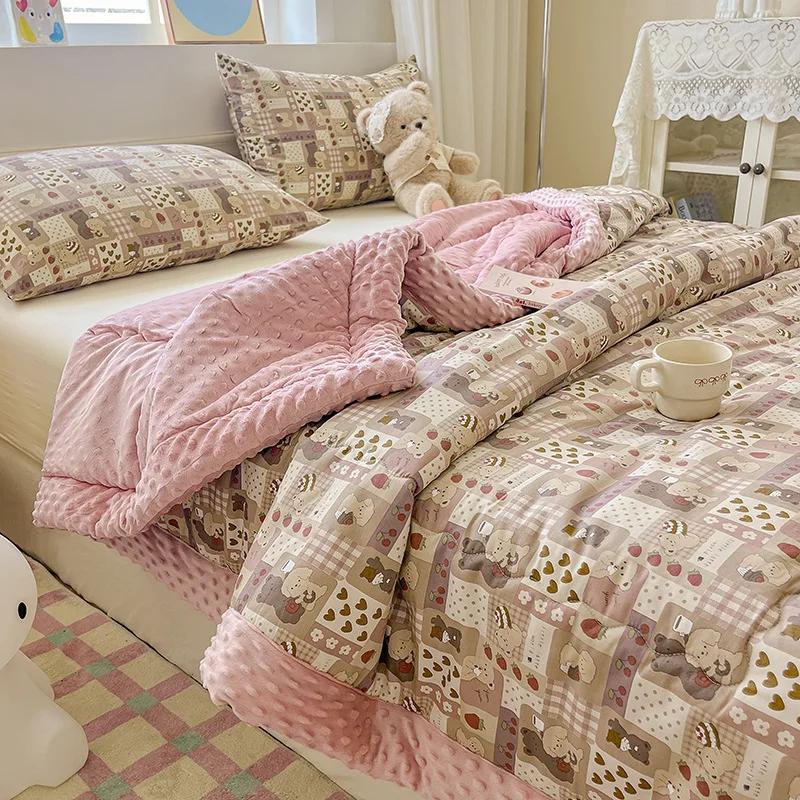 

Весенне-осеннее одеяло-наполнитель Colchas Para Cama King Покрывало King Size Edredones Одеяло-комфортер Одеяло из соевого волокна 150x200cm 1400g