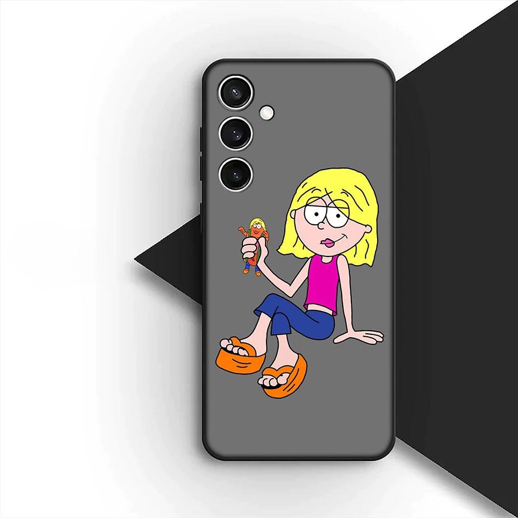 

Cover for Samsung Galaxy S20 S22 S21 FE Ultra Plus A07 A17 A15 A16 A25 A57 A37 Casing Phone Case Lizzies McGuires Anime Girl Galaxy A16