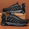 Men's Lightweight Versatile Low-Top Running and Hiking Shoes, Breathable Large Size for Autumn 2025