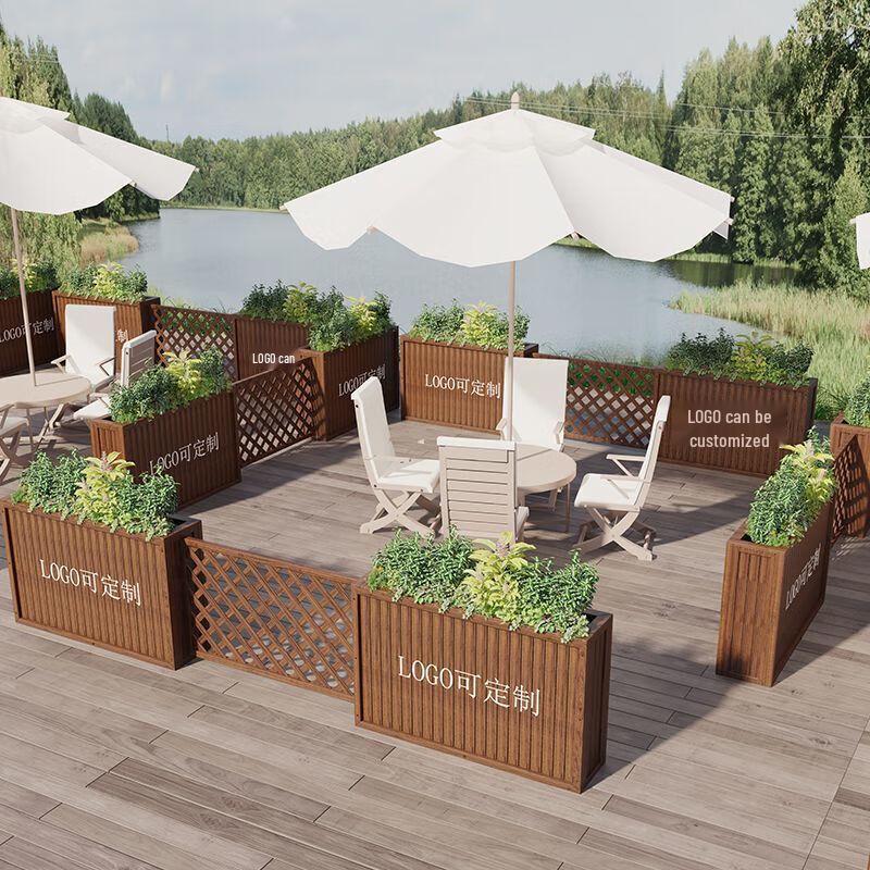 Iron Art Outdoor Planter & Partition